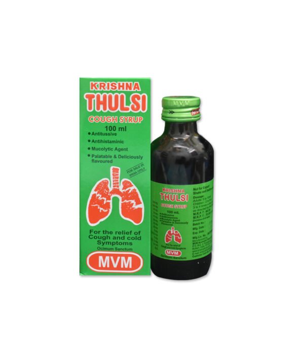 Krishna Tulasi Cough Syp 100 Ml