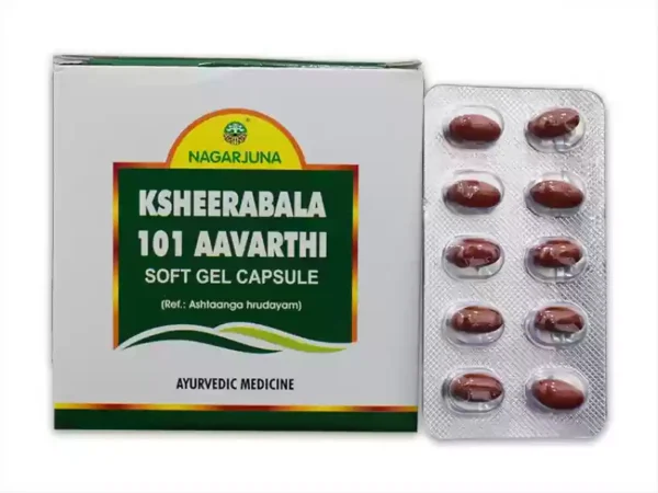 Ksheerabala 101 Soft Gel Cap 10s