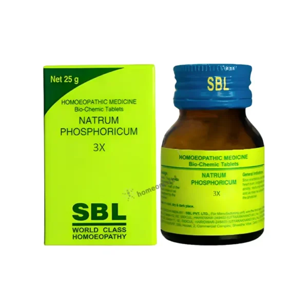 Natrum Phosphoricum 6X (NP6X) 25 Gms