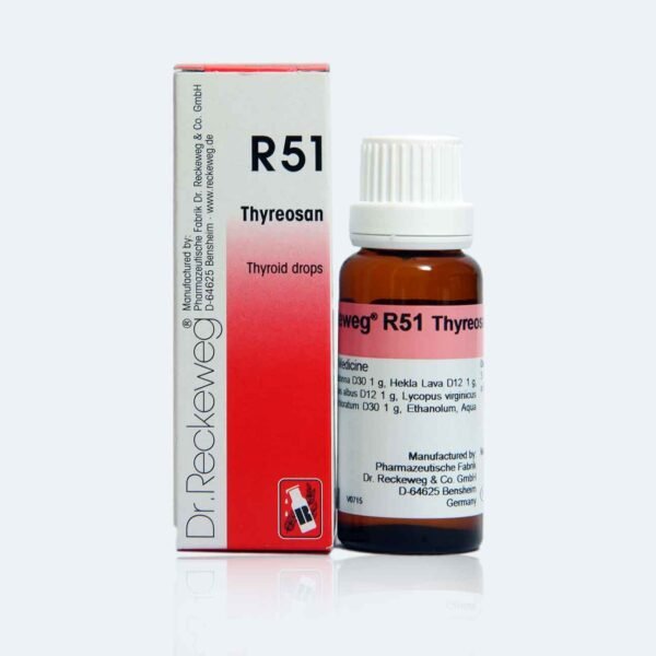 R51 Thyroid Intoxication Drops 22 Ml